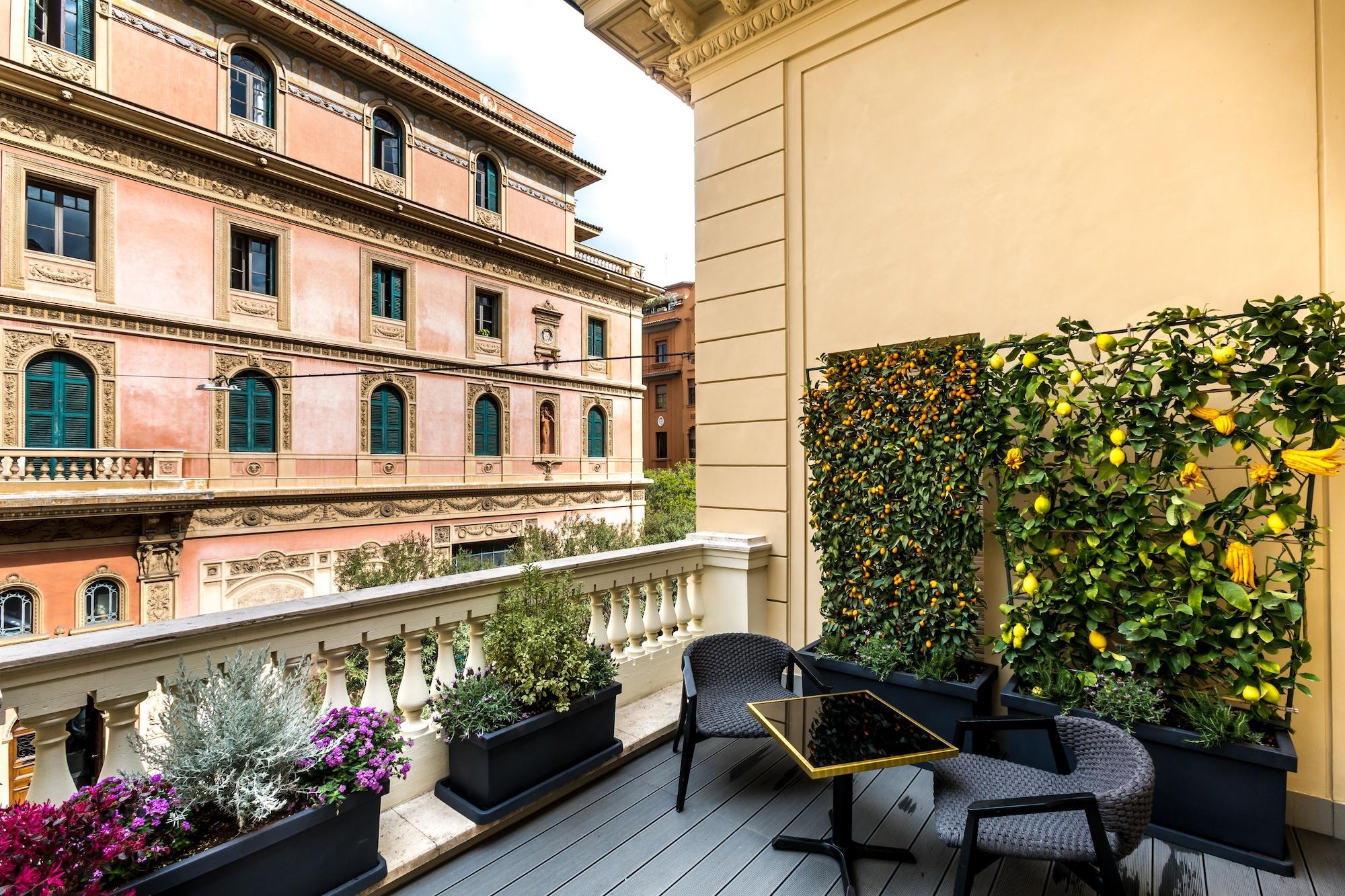 The H'All Tailor Suite Roma Exterior foto The Terrace at the Hotel